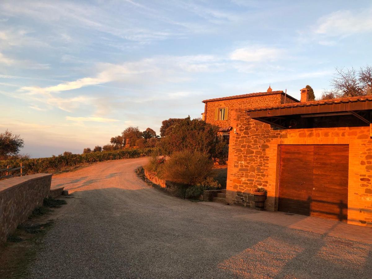 Podere Soccorso Casa Vigneto Montalcino Eksteriør billede